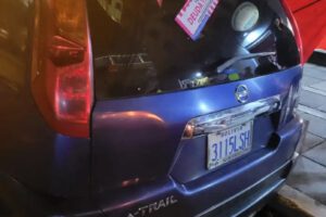 embargo de vehículos en La Paz