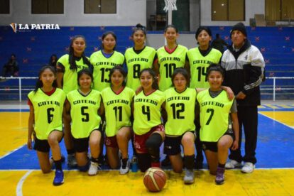 Selección femenina de baloncesto U-18 de Oruro se prepara para la Copa Bolivia