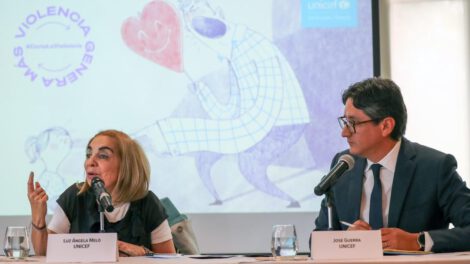 Violencia contra niños en Ecuador según Unicef