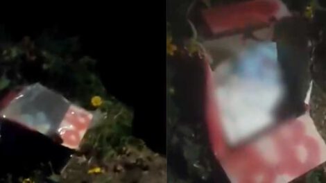 Bebé abandonado en Cochabamba