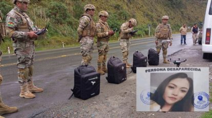 Desaparición de Odalis Vaquiata en los Yungas