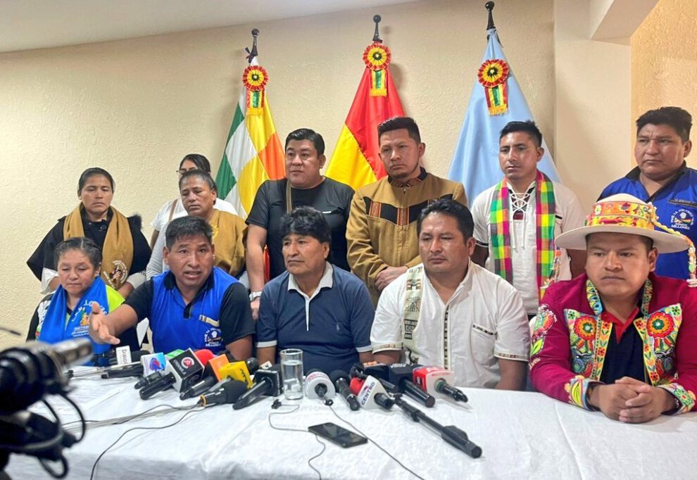 Congreso evista del MAS en Villa Tunari