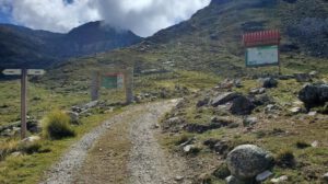 Actividad minera ilegal en la ruta del Takesi
