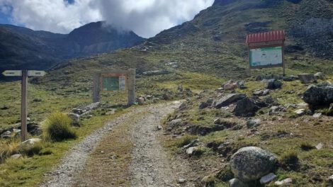 Actividad minera ilegal en la ruta del Takesi