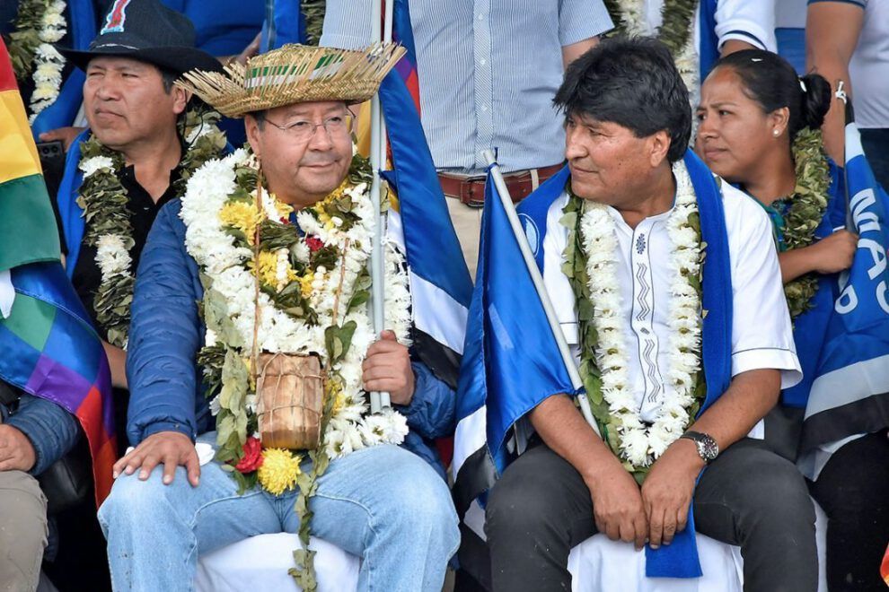Luis Arce Evo Morales MAS