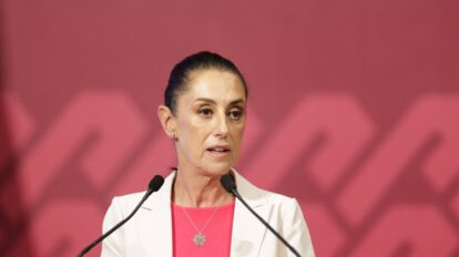 Claudia Sheinbaum, la candidata presidencial de la coalición Juntos Hacemos Historia