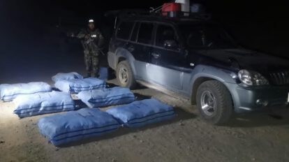 Operación contra el narcotráfico con marihuana en frontera con Chile