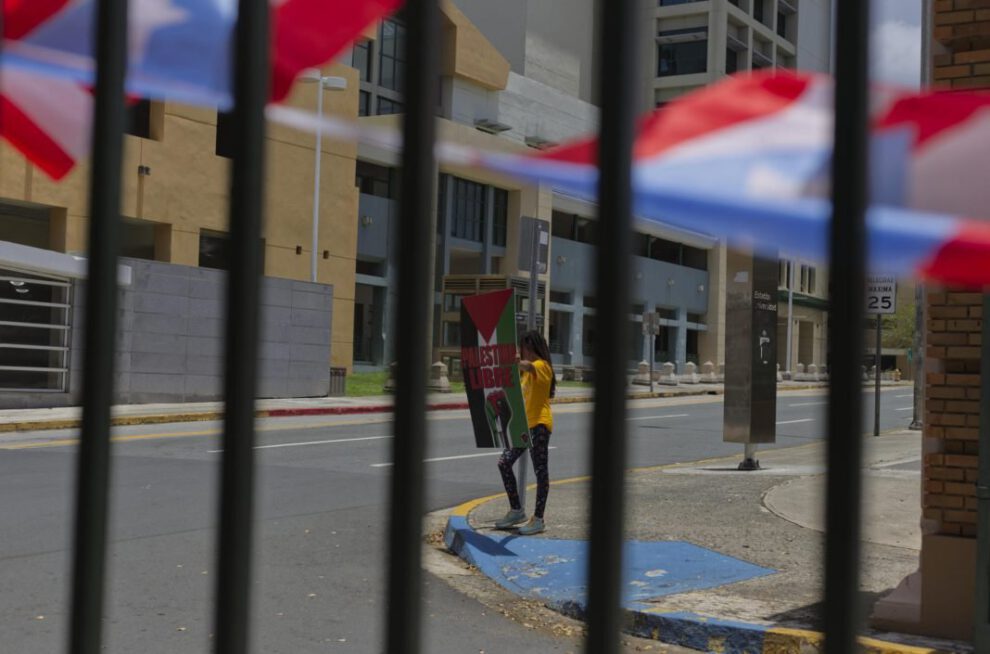 Universidad de Puerto Rico en apoyo a Palestina