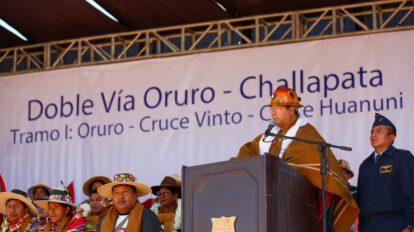 inversión en infraestructura para el desarrollo de Bolivia