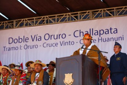inversión en infraestructura para el desarrollo de Bolivia
