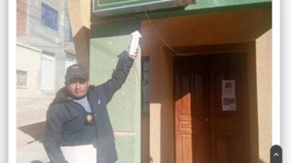Robo en módulo policial en Oruro