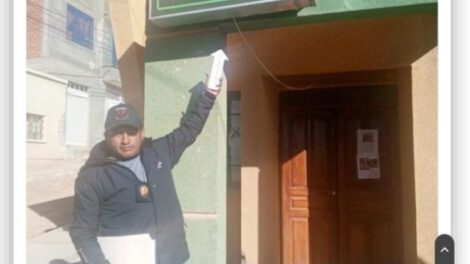 Robo en módulo policial en Oruro