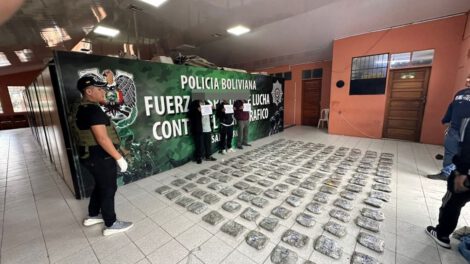Incautación de marihuana por Felcn