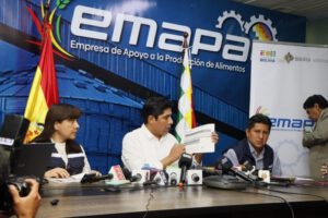 Emapa entrega de harina para mantener precios en Bolivia