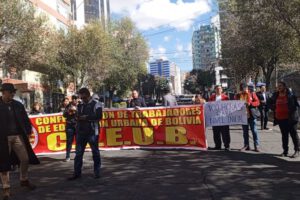 Magisterio urbano protesta por incumplimiento de acuerdos