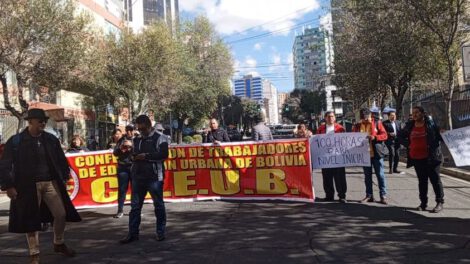 Magisterio urbano protesta por incumplimiento de acuerdos