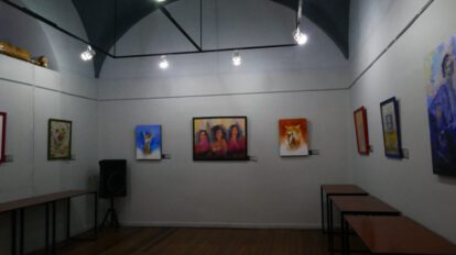 ABAP Oruro desalojo galería Valerio Calles