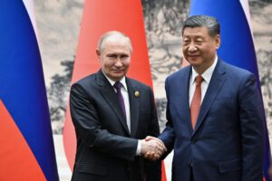solución de dos estados para Palestina por Xi Jinping y Vladimir Putin