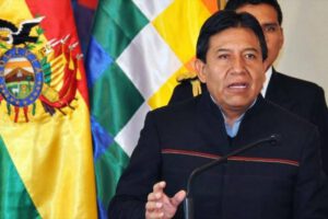 El vicepresidente, David Choquehuanca en relación a las elecciones judiciales