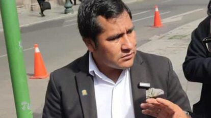 Israel Huaytari, presidente de la Cámara de Diputados
