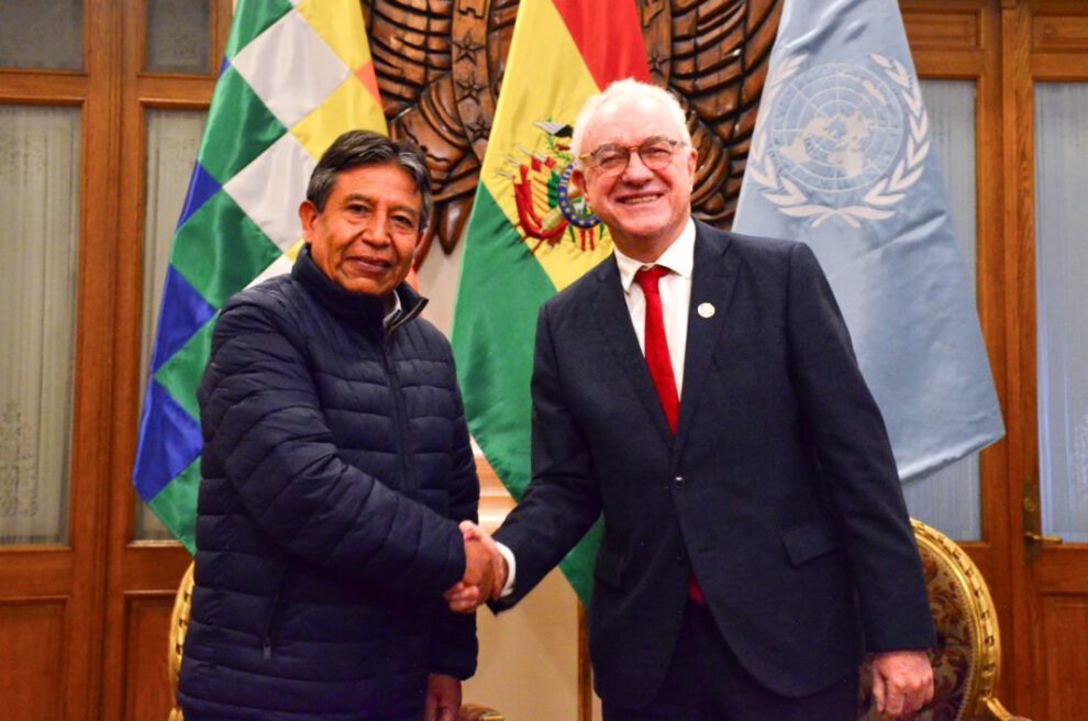 Bolivia y la FAO firman acuerdo estratégico para fortalecer seguridad alimentaria