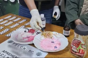 Mujer aprehendida en operativo contra laboratorio de droga sintética