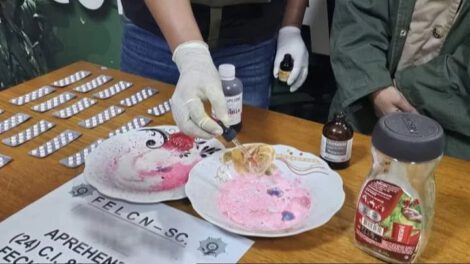 Mujer aprehendida en operativo contra laboratorio de droga sintética