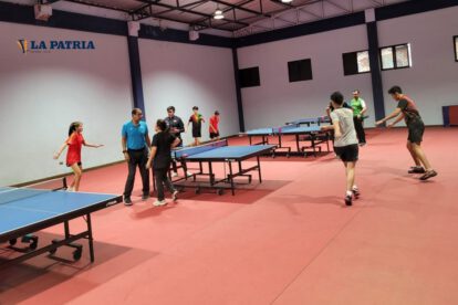 torneo Sudamericano de tenis de mesa en Cochabamba