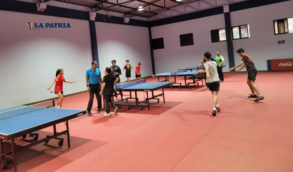 torneo Sudamericano de tenis de mesa en Cochabamba