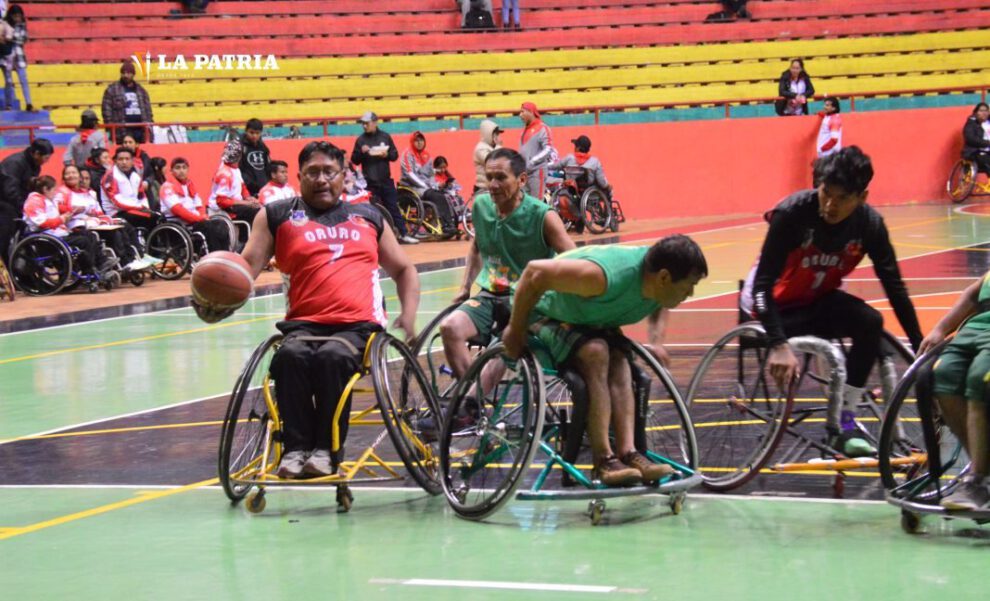 Copa Bolivia de básquetbol en silla de ruedas en Oruro