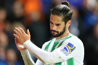 Lesión de Isco Alarcón en el peroné izquierdo