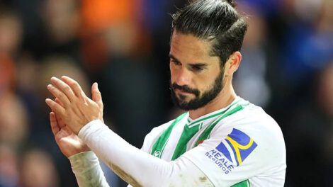 Lesión de Isco Alarcón en el peroné izquierdo