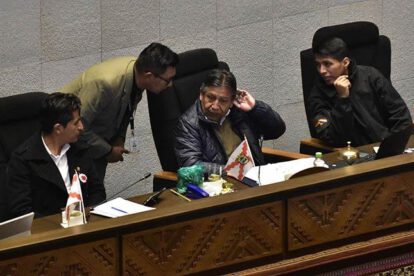 David Choquehuanca cuestionado por legisladores tras reunión fallida sobre elecciones judiciales