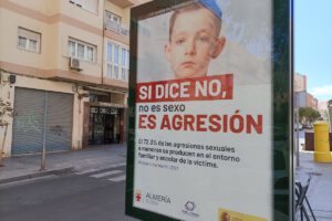 Cartel polémico sobre sexo con menores en Almería