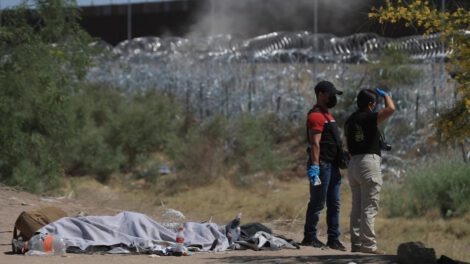 Migrante hallado muerto en la frontera entre México y Estados Unidos