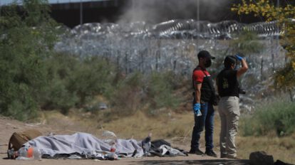 Migrante hallado muerto en la frontera entre México y Estados Unidos