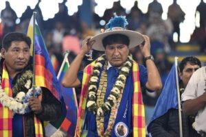Evo Morales Bolivia guerra interna