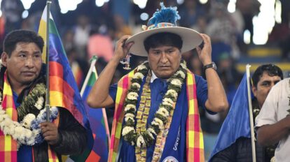 Evo Morales Bolivia guerra interna