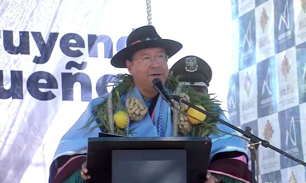 Boicot económico de la oposición en Bolivia según Luis Arce