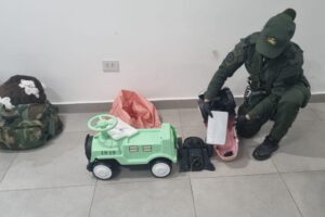 Cocaína en juguetes