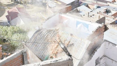 Construcciones clandestinas en Oruro