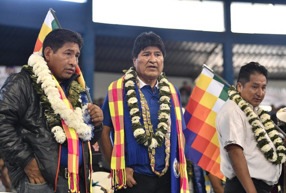 Evo Morales desvincula del MAS al Gobierno de Luis Arce