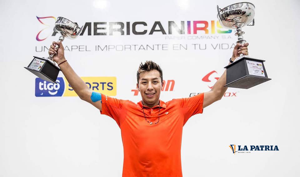 Conrado Moscoso continua siendo el mejor en la disciplina del ráquetbol