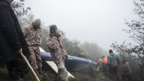 muerte del presidente de Irán en accidente de helicóptero