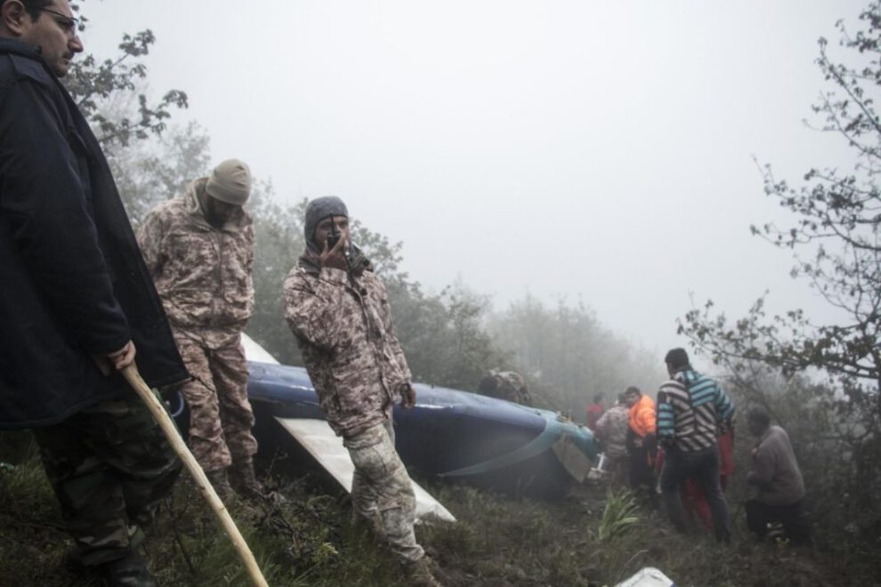 muerte del presidente de Irán en accidente de helicóptero