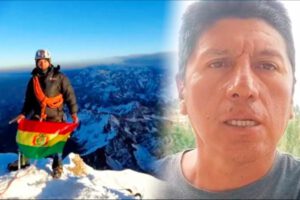 Hugo Ayaviri Lhotse sin oxígeno suplementario
