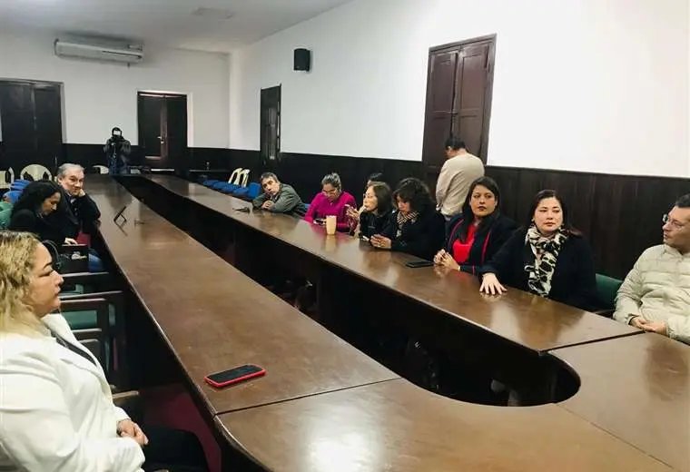 Elección de la directiva de la Brigada Parlamentaria Cruceña