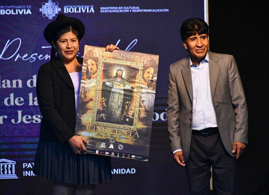 Entrada del Gran Poder en La Paz