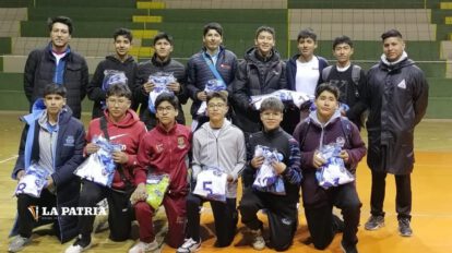 Oruro voleibol Infantil en torneo nacional