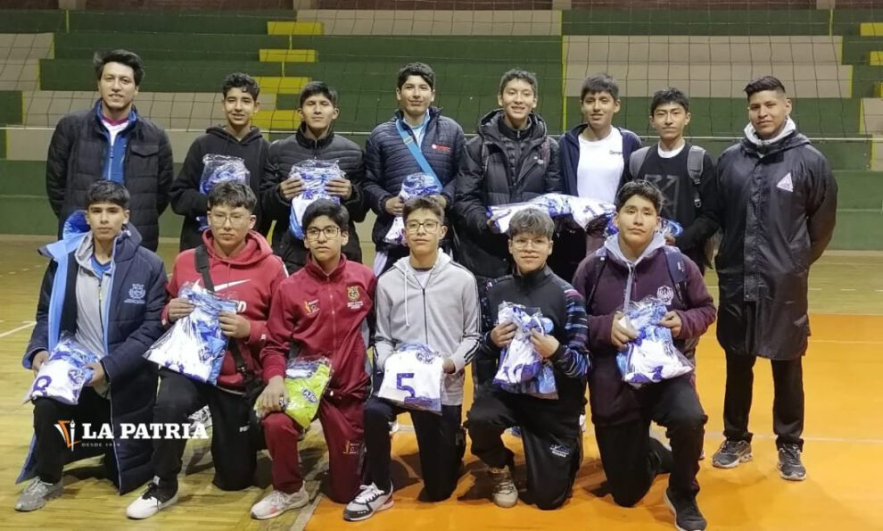 Oruro voleibol Infantil en torneo nacional